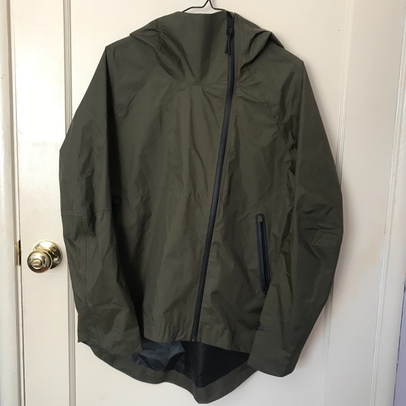 nike green coat